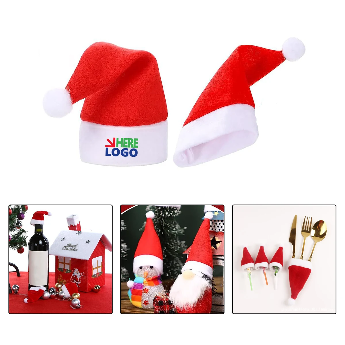MOQ:100pcs Festive Bottle Cover 1