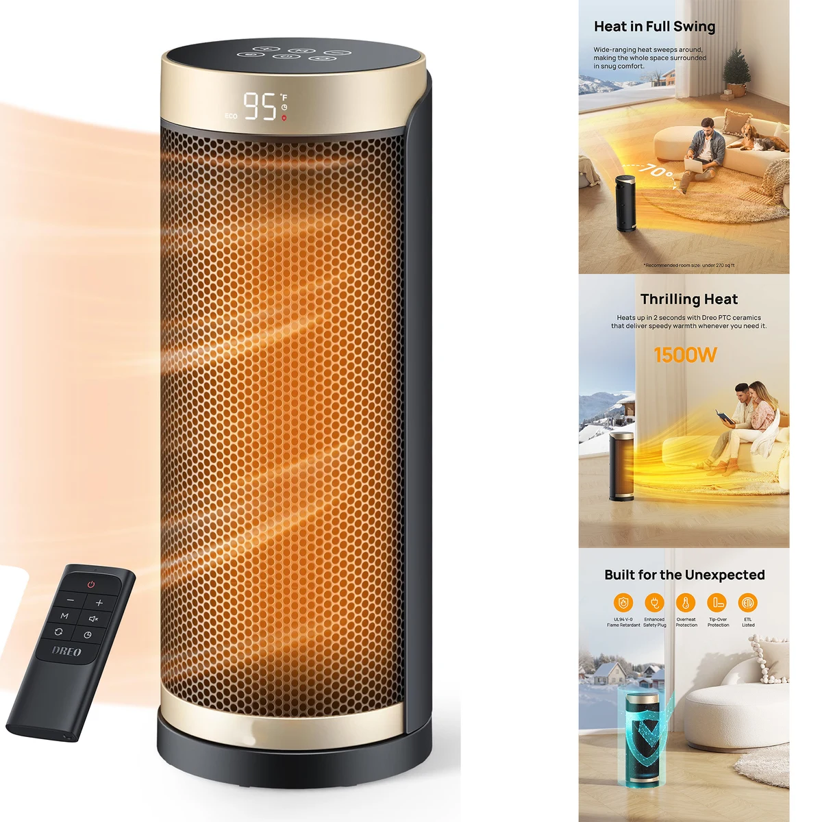 Portable Electric Heaters for Indoor Use 1