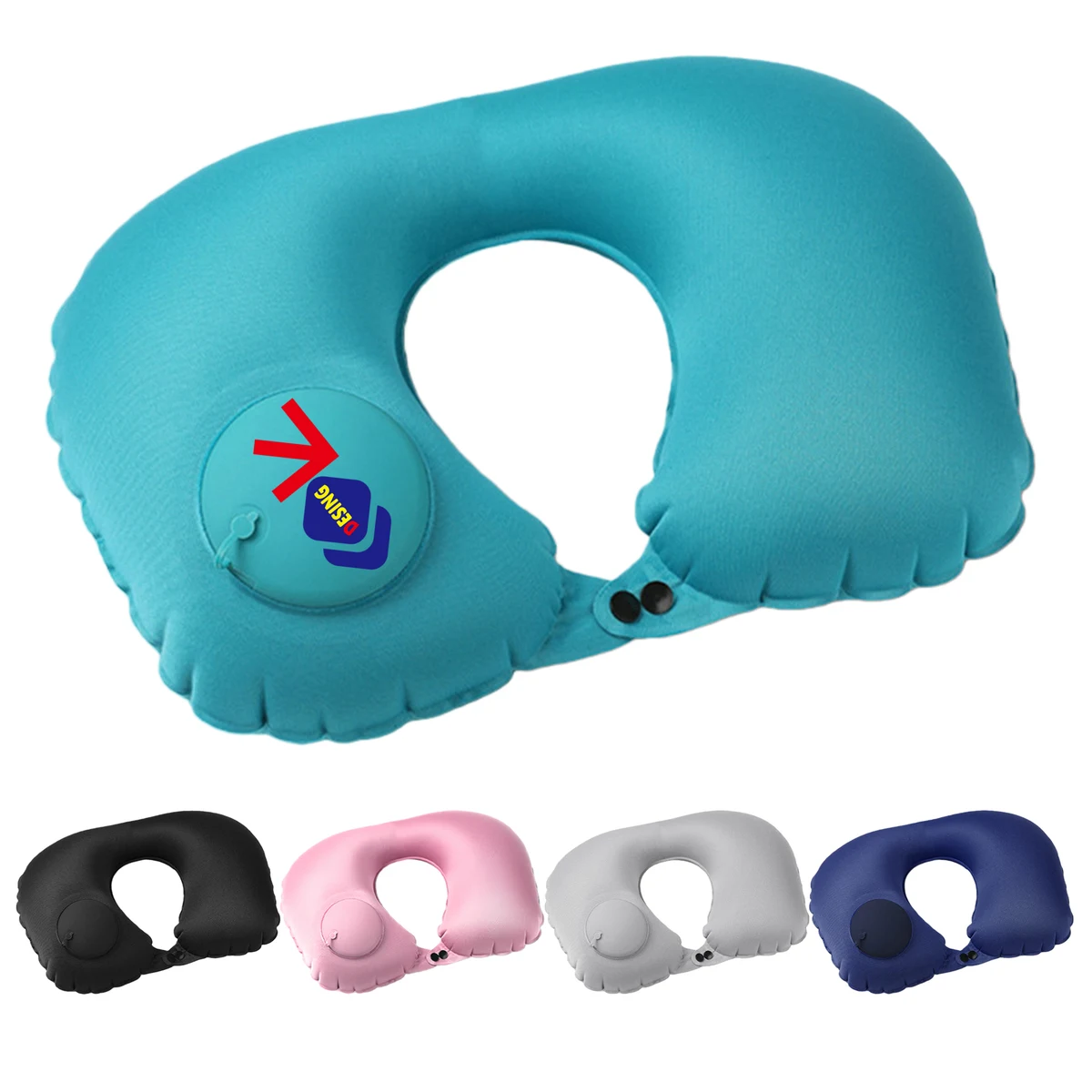 Push Inflate U Pillow 1