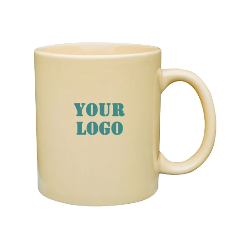 Colored Ceramic Mug, 11 oz. 1
