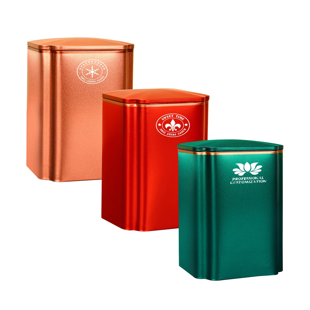 Mini Tinplate Coffee Bean Cans 1