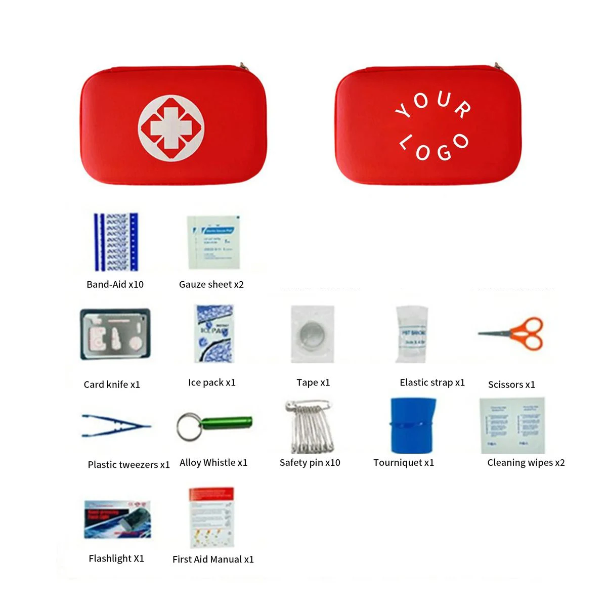 Emergency Medical Kit with Portable Protective Case 1