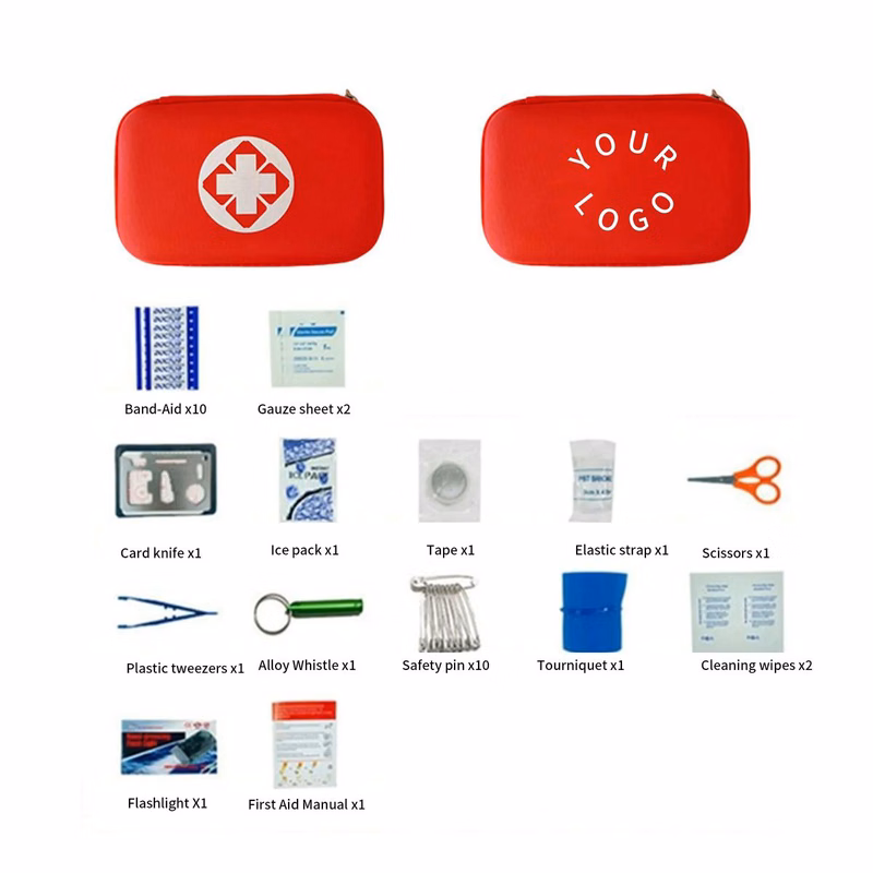 Emergency Medical Kit with Portable Protective Case