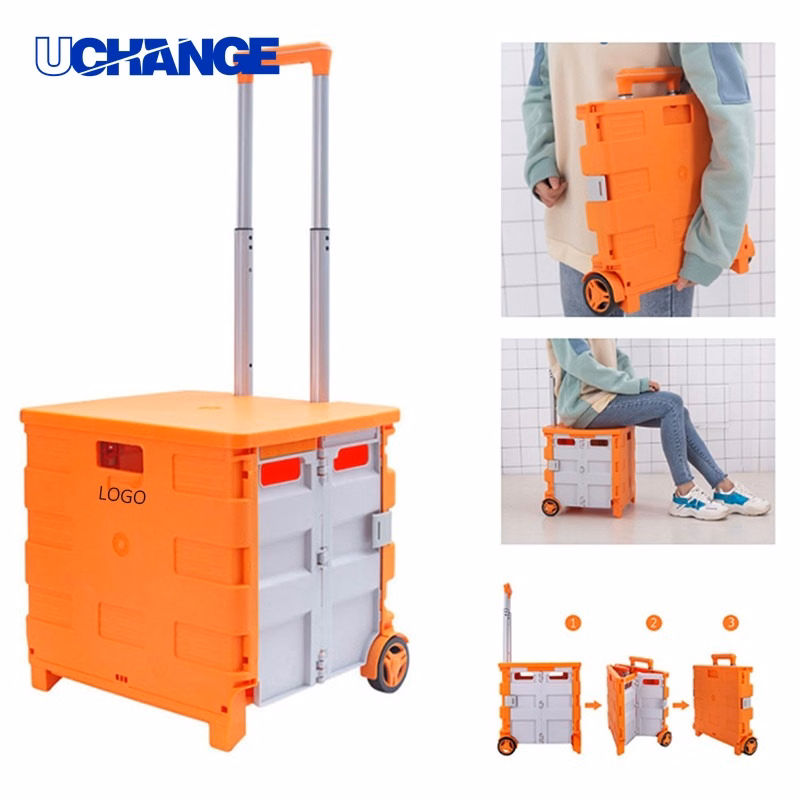 Utility Shopping Bag Cart for Groceries