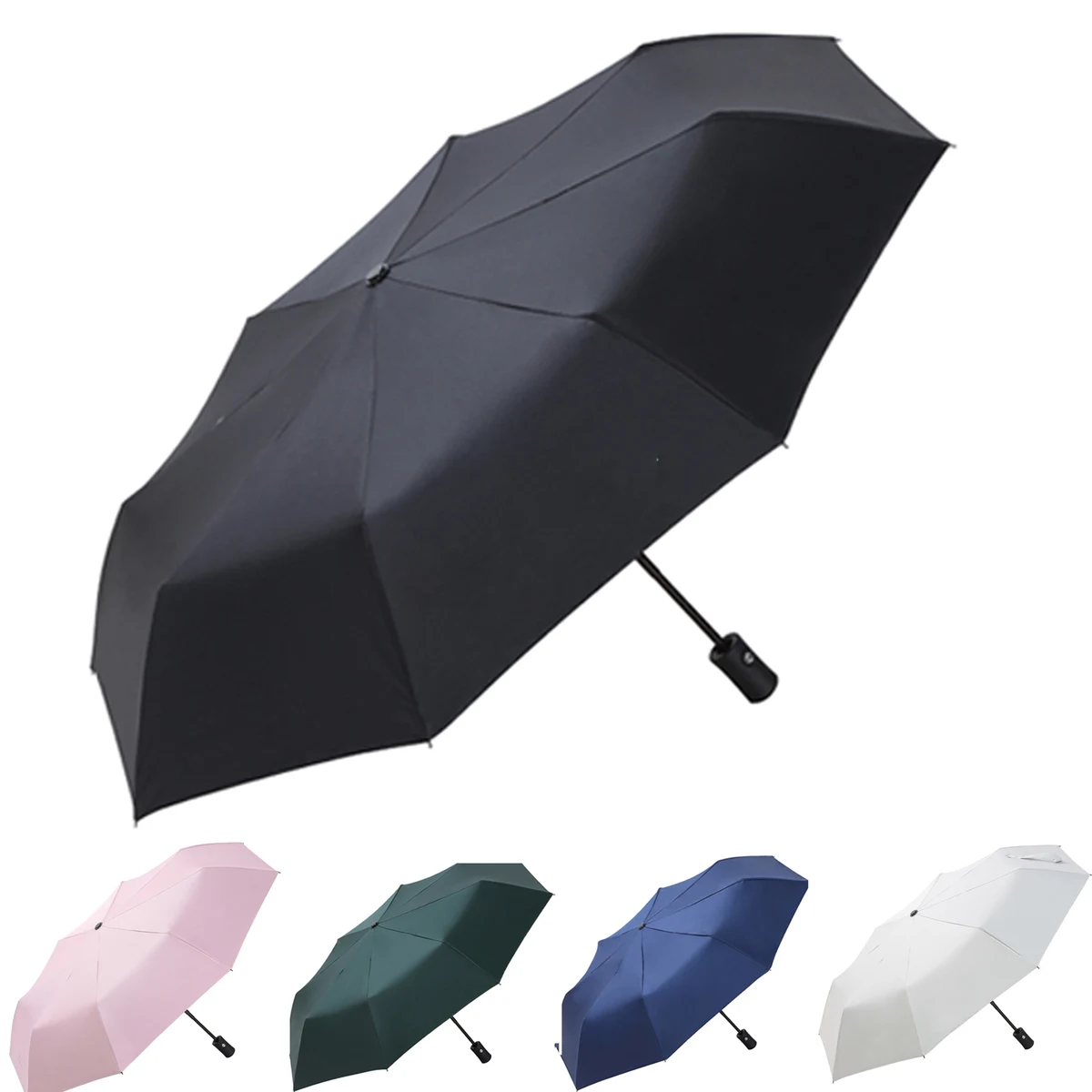 MOQ20 Automatic Durable Sunscreen Vinyl Umbrella 1