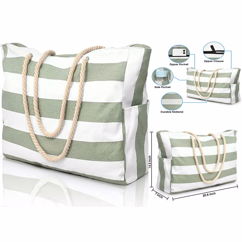 20.8 x 7 x 14.5 Inches Beach Bags for Women