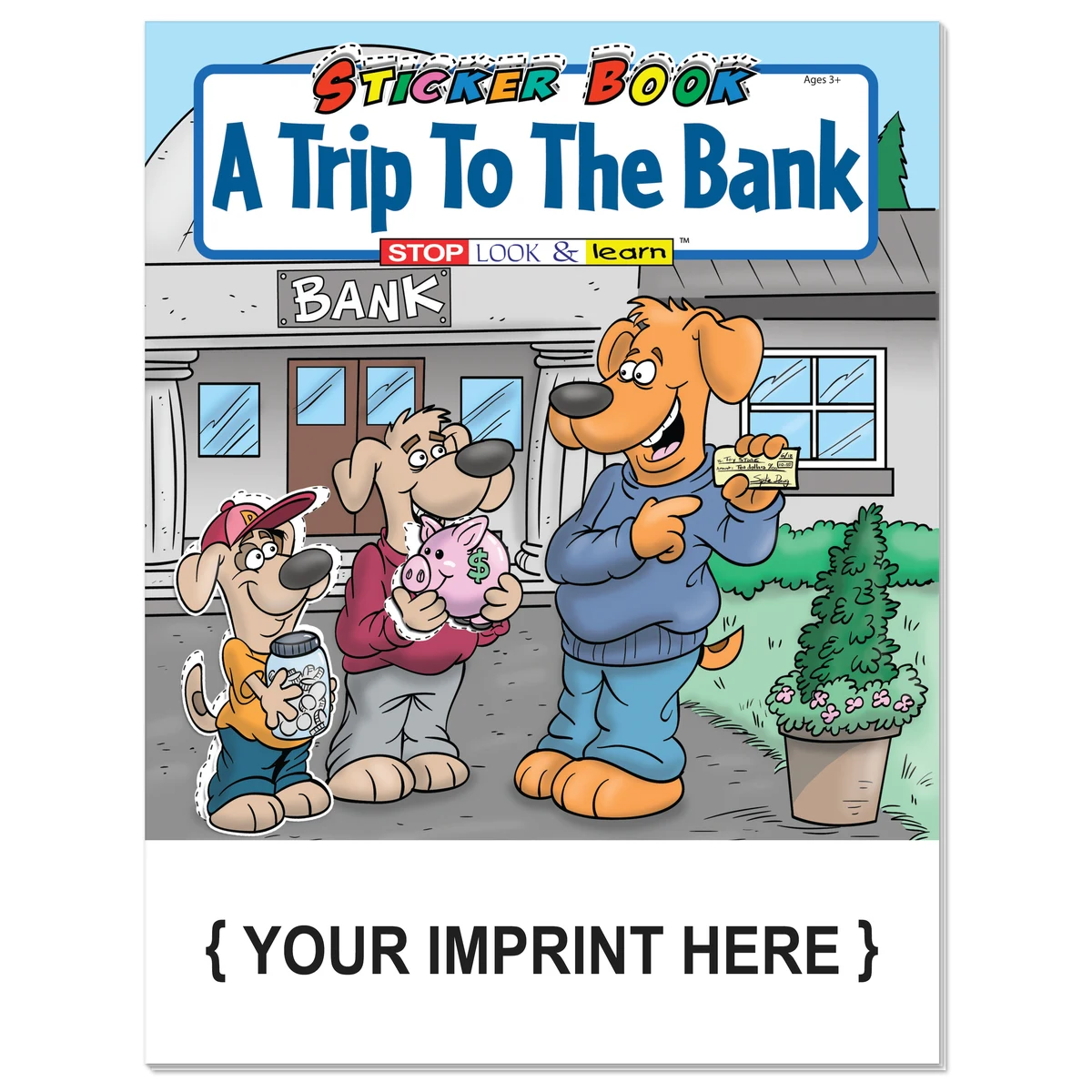 STICKER BOOK - A Trip To The Bank Sticker Book 1