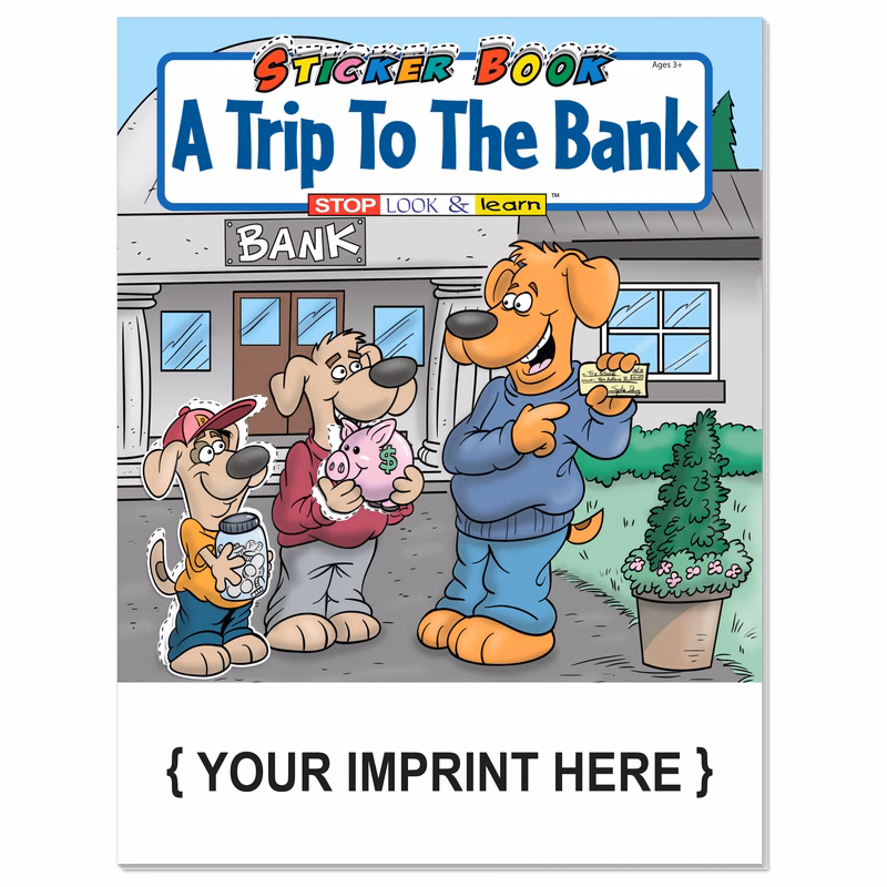 STICKER BOOK - A Trip To The Bank Sticker Book