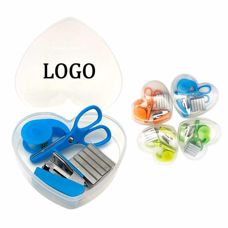 Custom Heart Shaped Mini Stationery Kit