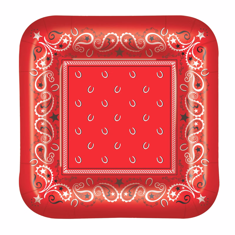 Bandana 7" Plates