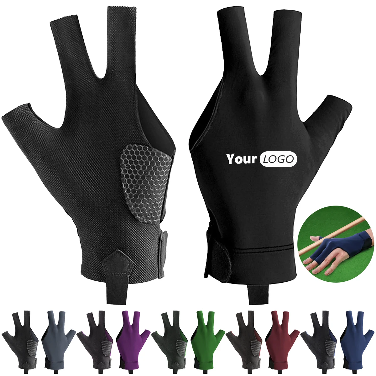 Mesh Anti Slip Table Tennis Touchscreen Gloves 1
