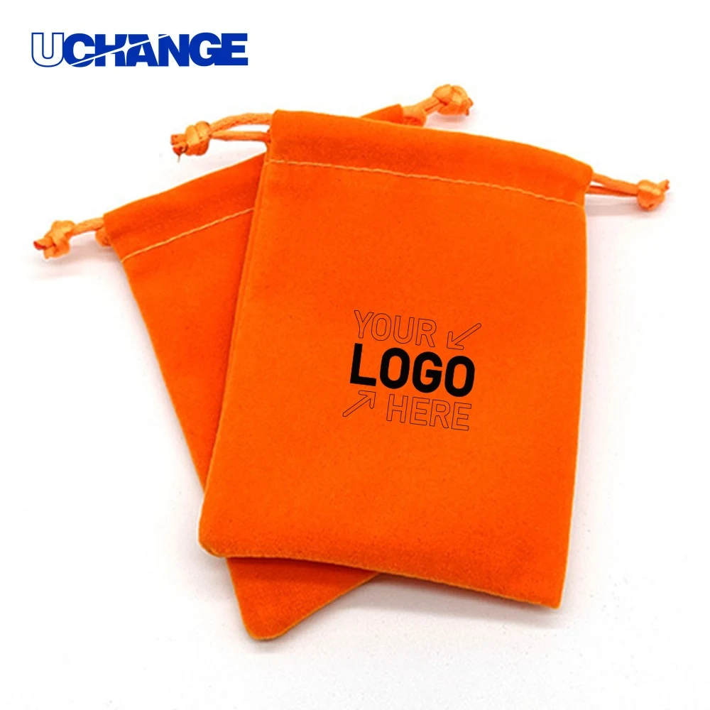 Flannelette Drawstring Bag Pouch 1
