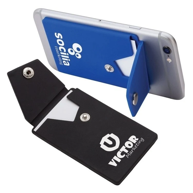 Silicone Phone Wallet / Stand 1