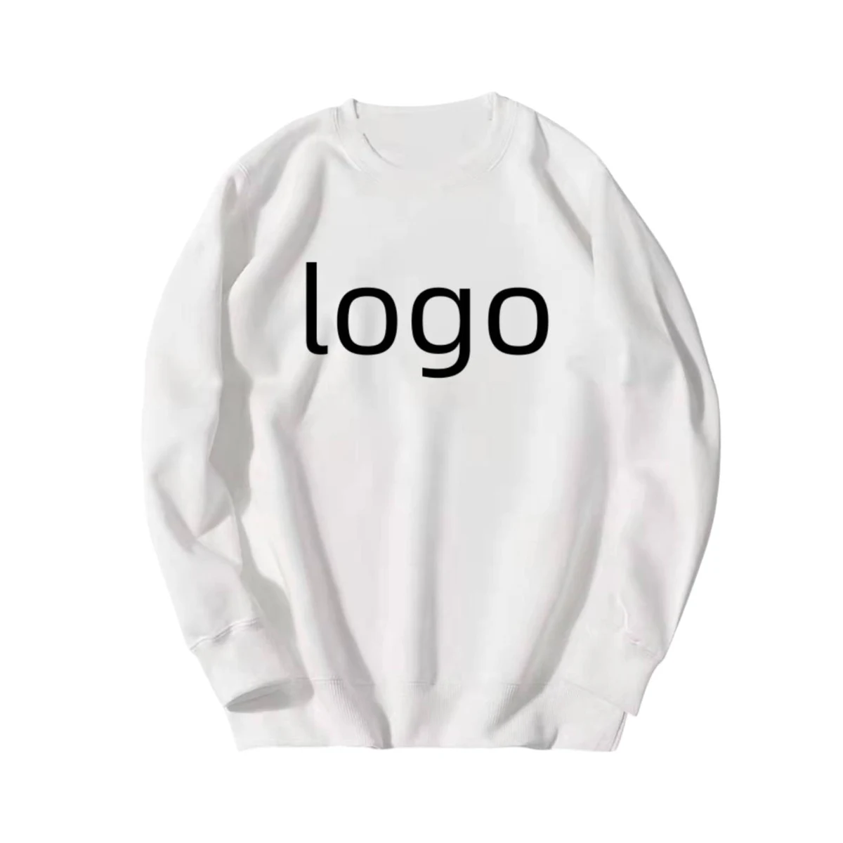 Crew Neck 5.9 oz. Polyester Sweatshirt, custom hoodie or sweatshirt with logo imprint 1