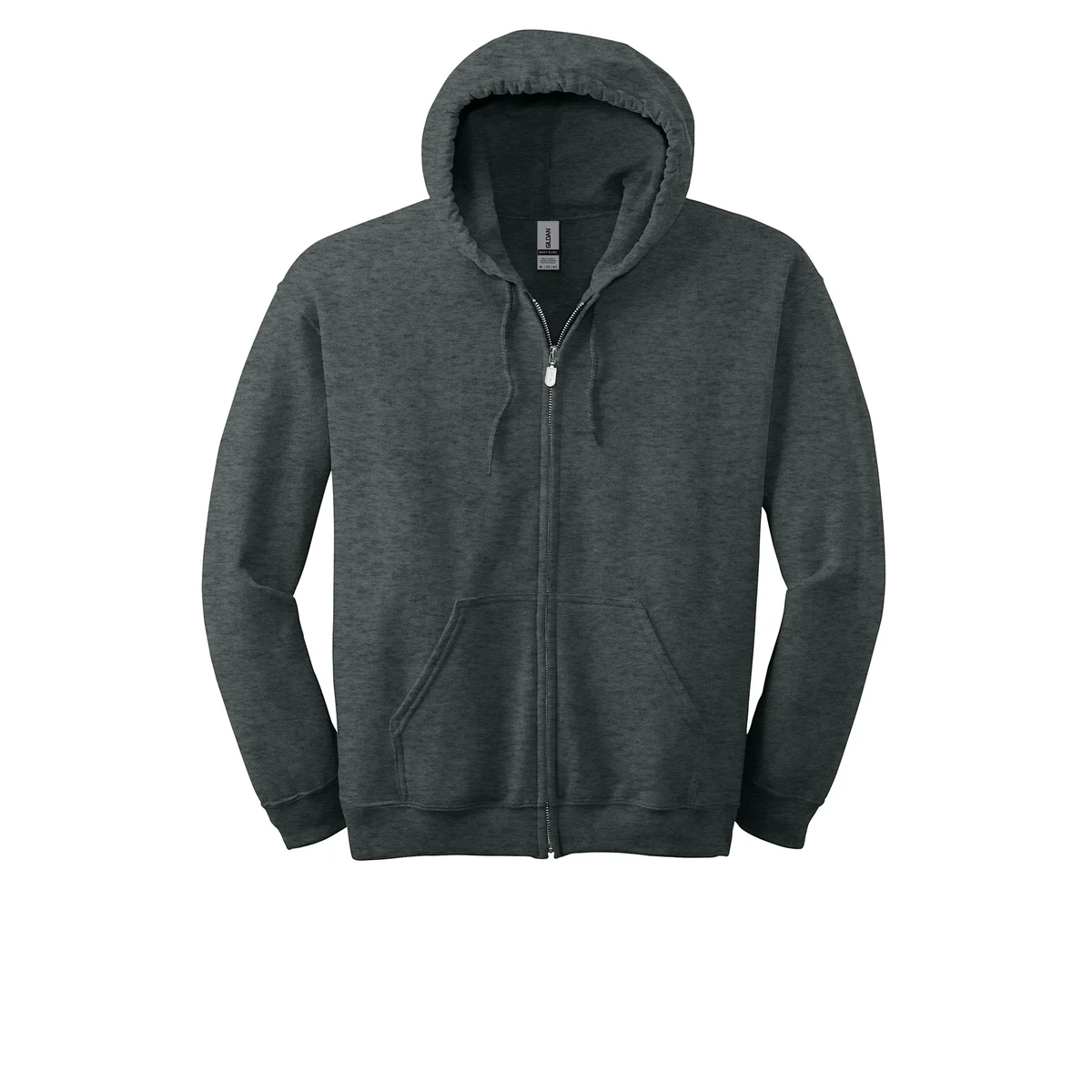 Gildan® Heavy Blend Full-Zip Hooded Sweatshirt, custom hoodie or sweatshirt with logo imprint 1