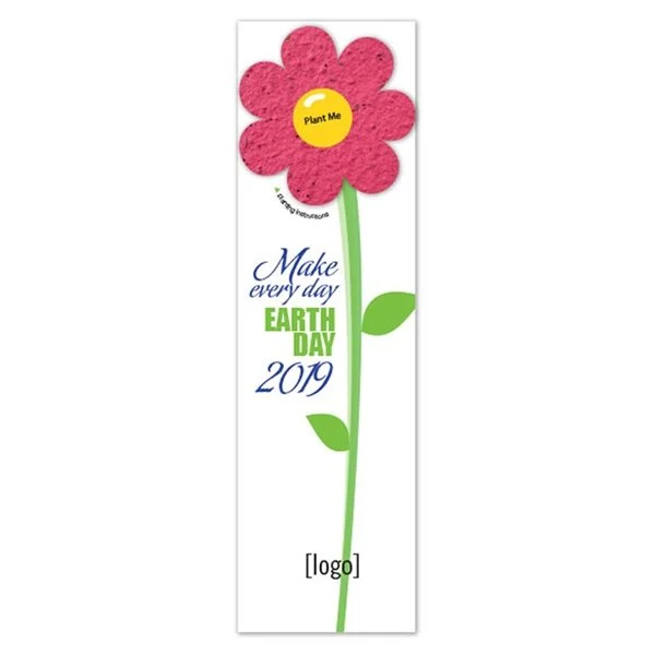 Seed Paper Shape Bookmark 1