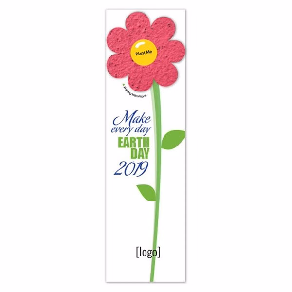 Seed Paper Shape Bookmark