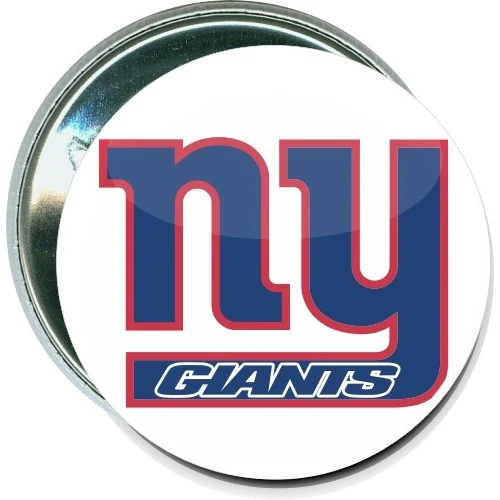 New York Giants 3 Football Button 1
