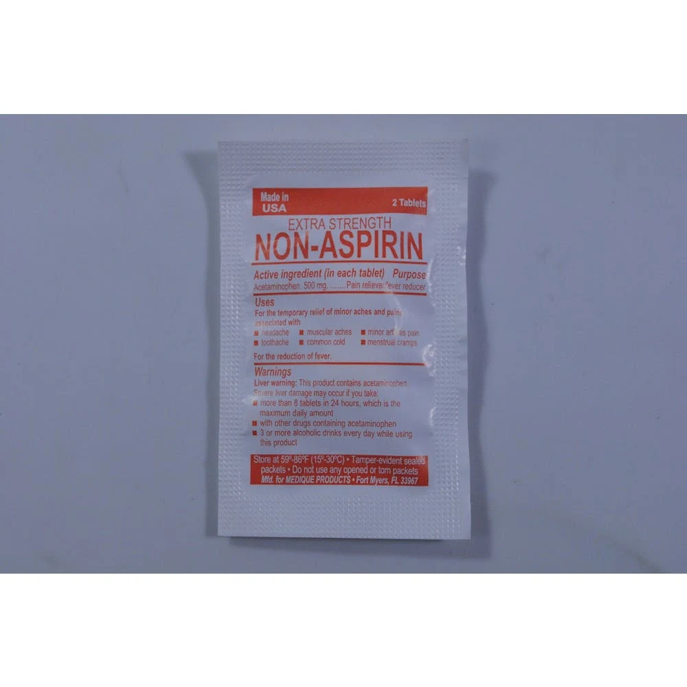 Extra Strength Non-Aspirin 500 mg 2pk 1
