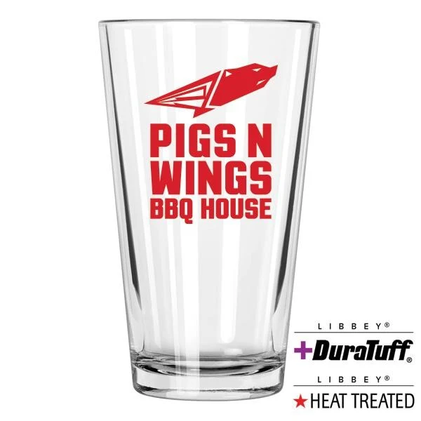 16 oz. Heat Treated Mixing Glass 1