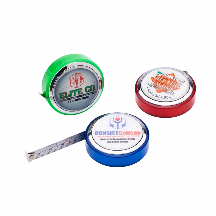 6' Metal Tape Measure with Full Color Imprint
