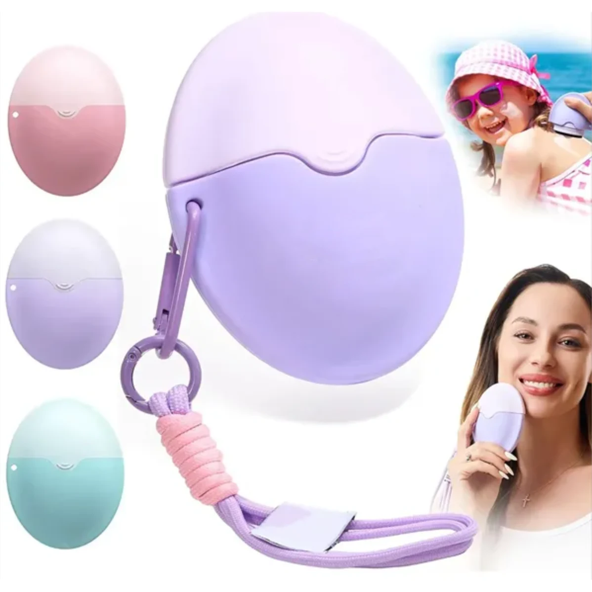 Refillable Roll on Sunscreen Applicator 1