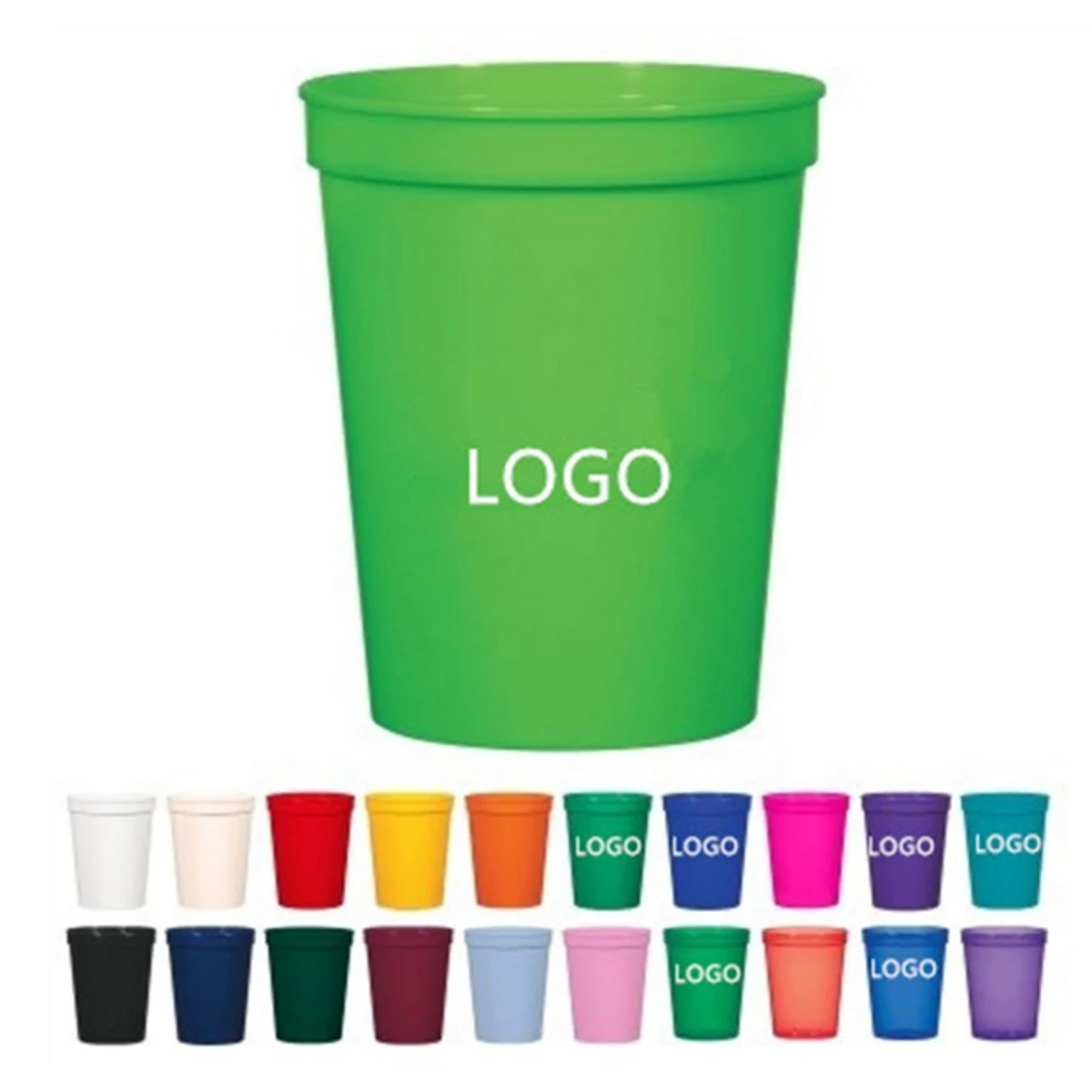 22 Oz Plastic Stadium Cups 1