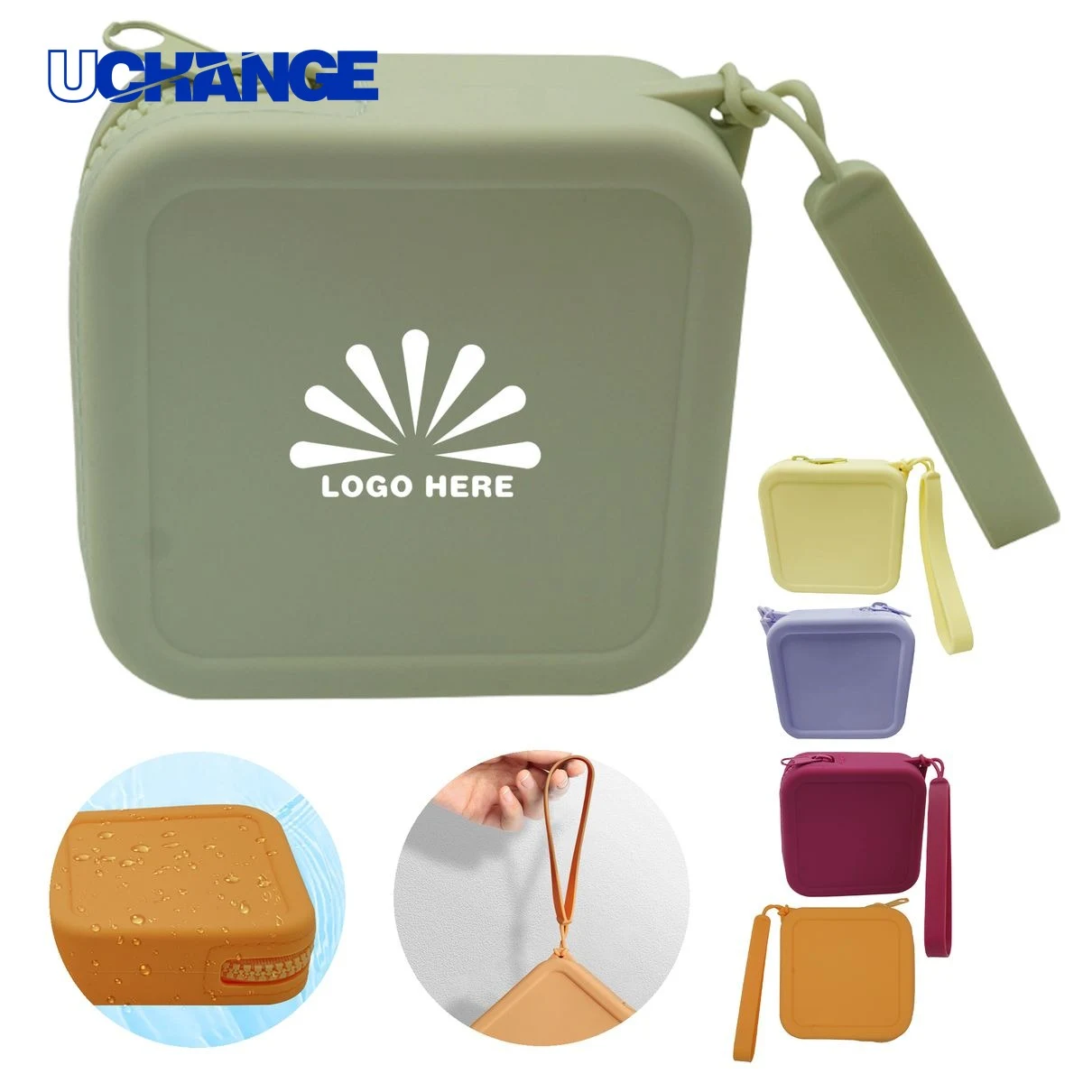 Spill-Proof Silicone Travel Cosmetic Bag 1