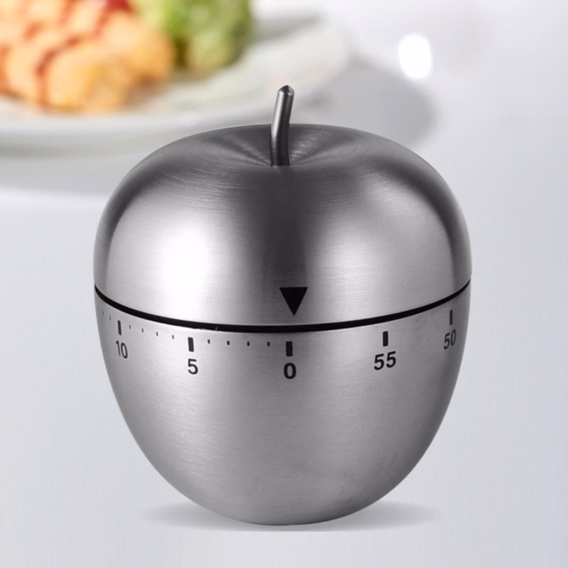 Apple Shape Stainless Steel Timer