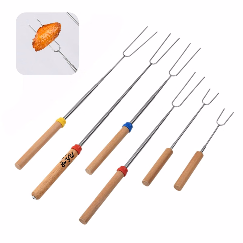 Campfire Marshmallow Roasting Skewer Sticks