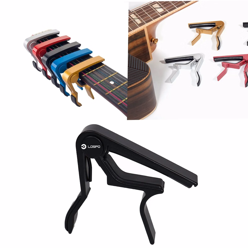 Aluminum Metal Guitar Capo MOQ 50PCS