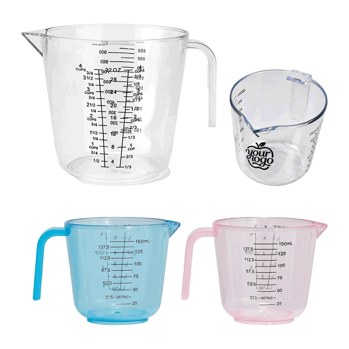 Precision-Marked 20oz Food-Grade Measuring Container 1