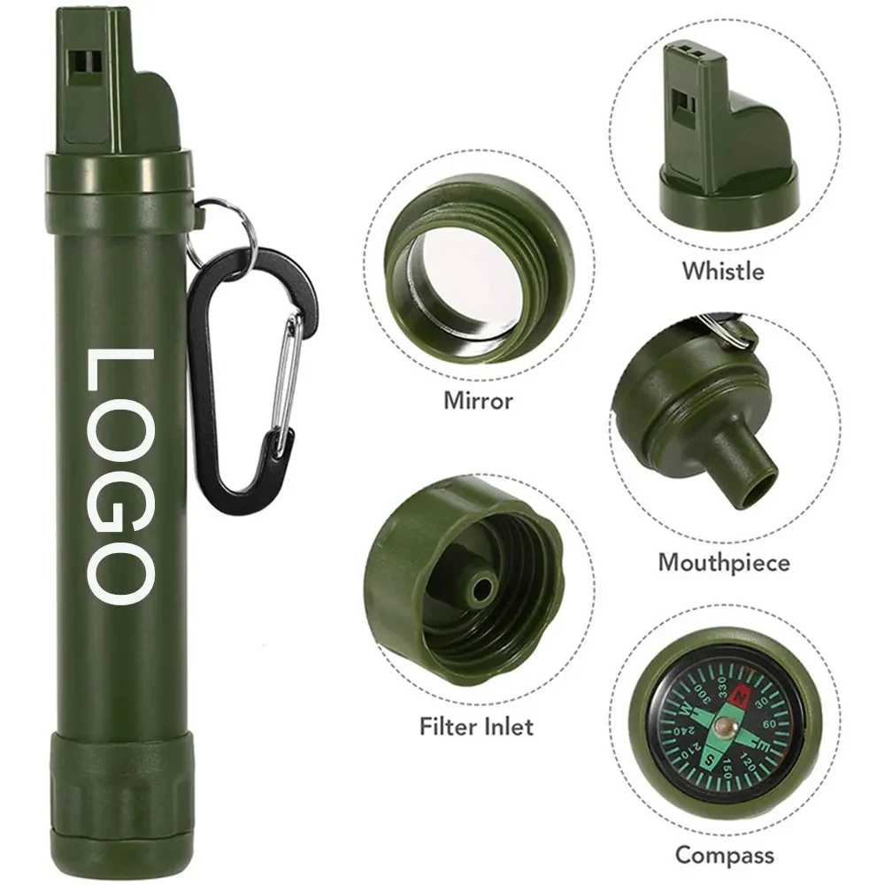 Outdoor Personal Emergency Water Filter Purification Straw 1