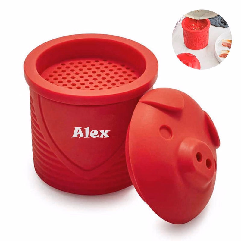 Bacon Bin Grease Strainer & Collector