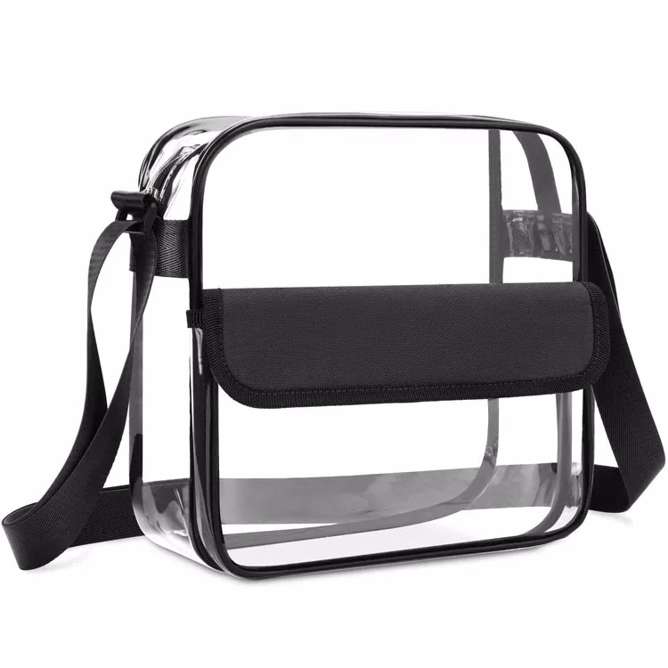 Stadium Approved Crossbody Clear Messenger Bag
