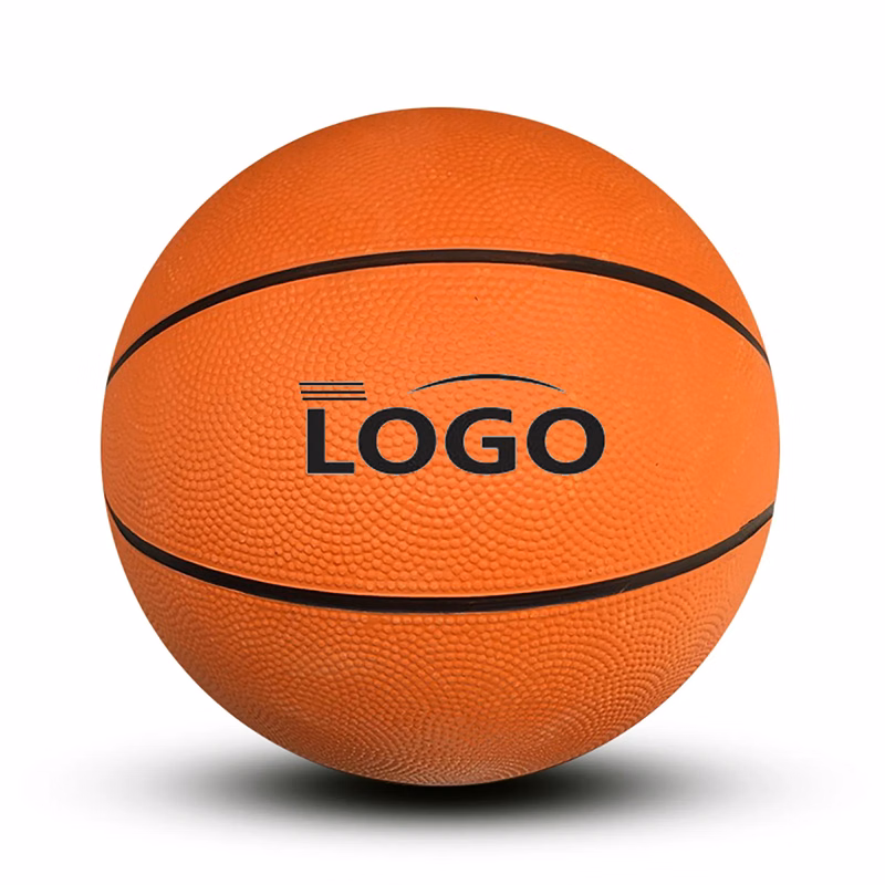 Size 3 Indoor Outdoor Rubber Basketball MOQ 50PCS