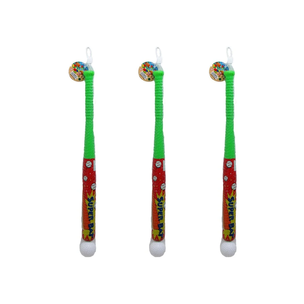 Toy Baseball Bats & Plastic Balls 1