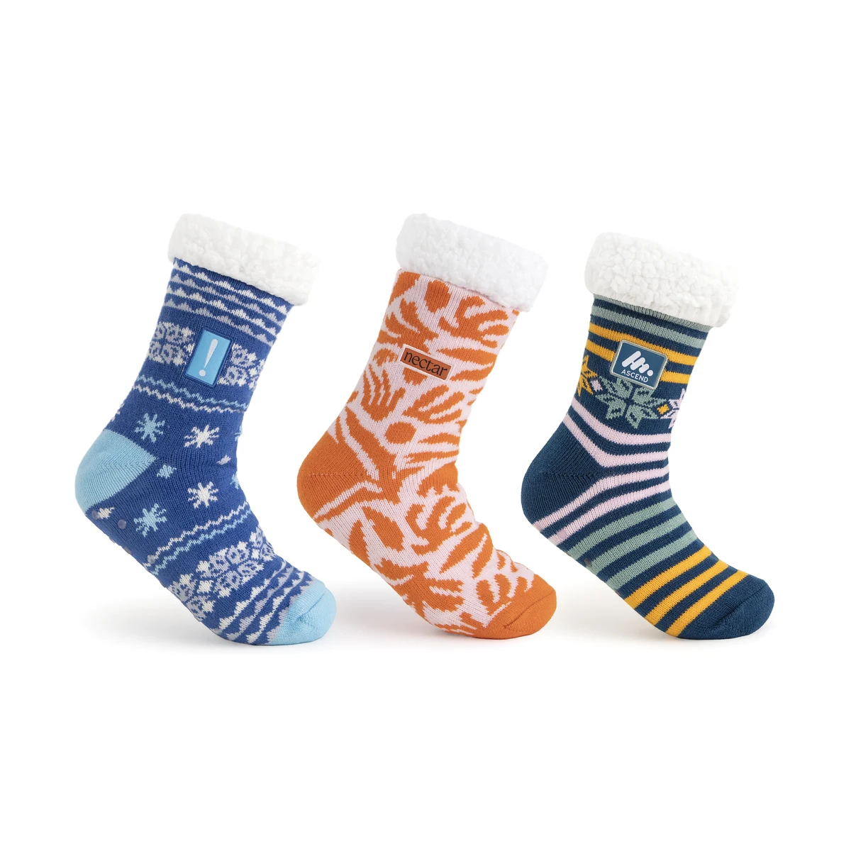 Sherpa-Lined Socks 1