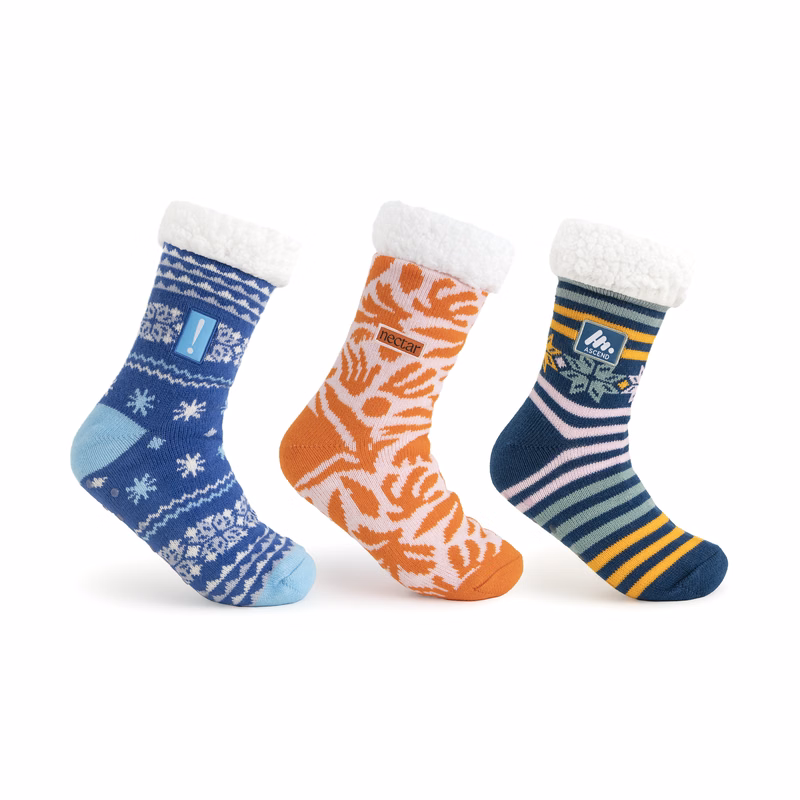 Sherpa-Lined Socks