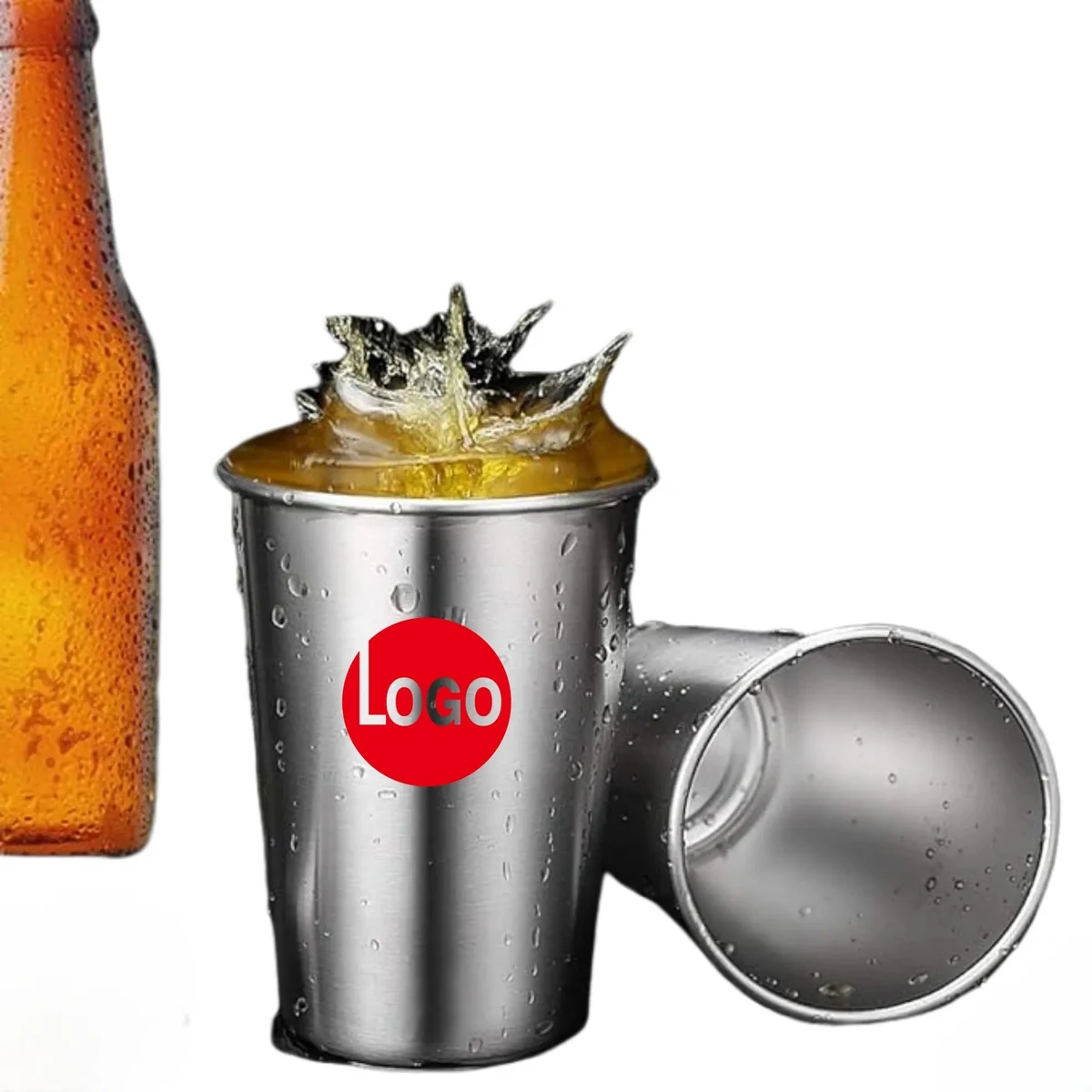 304 Stainless Steel Drinking Cup 12 oz 1