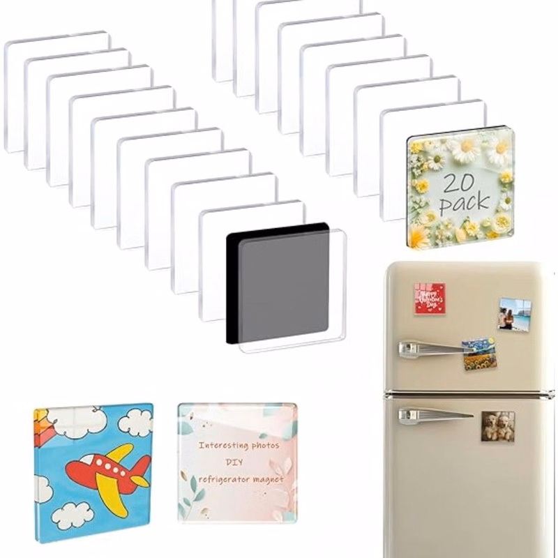 Personalized Magnetic Fridge Sticker Full Color