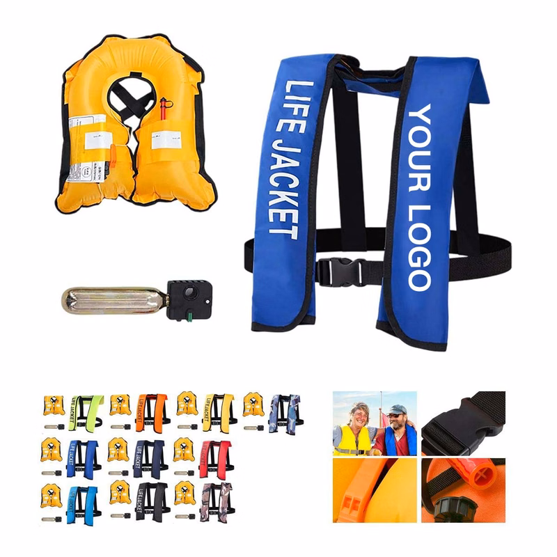 Reusable Inflatable Life Jacket for Water Protection