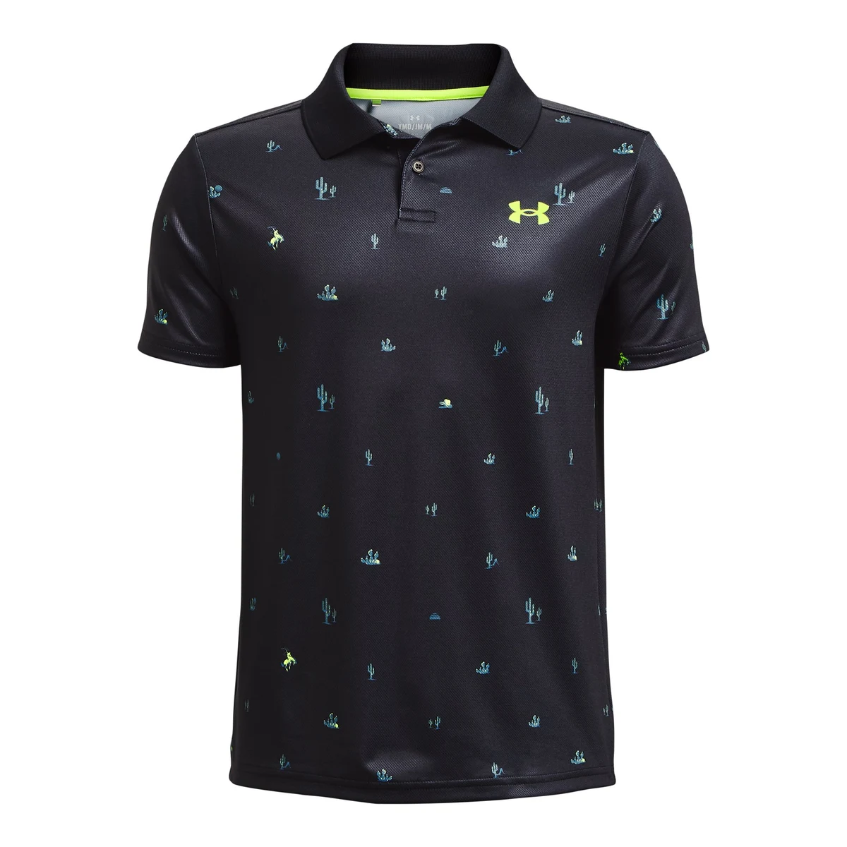 UA Matchplay Printed Boys' Polo 1