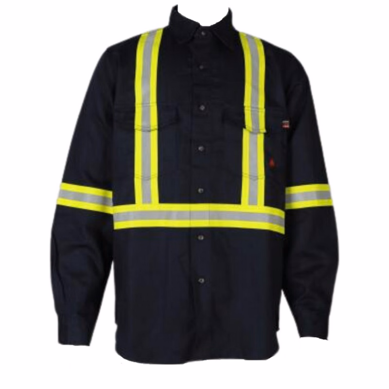 Forge FR MENS FR SOLID BUTTON SHIRT WITH TAPING