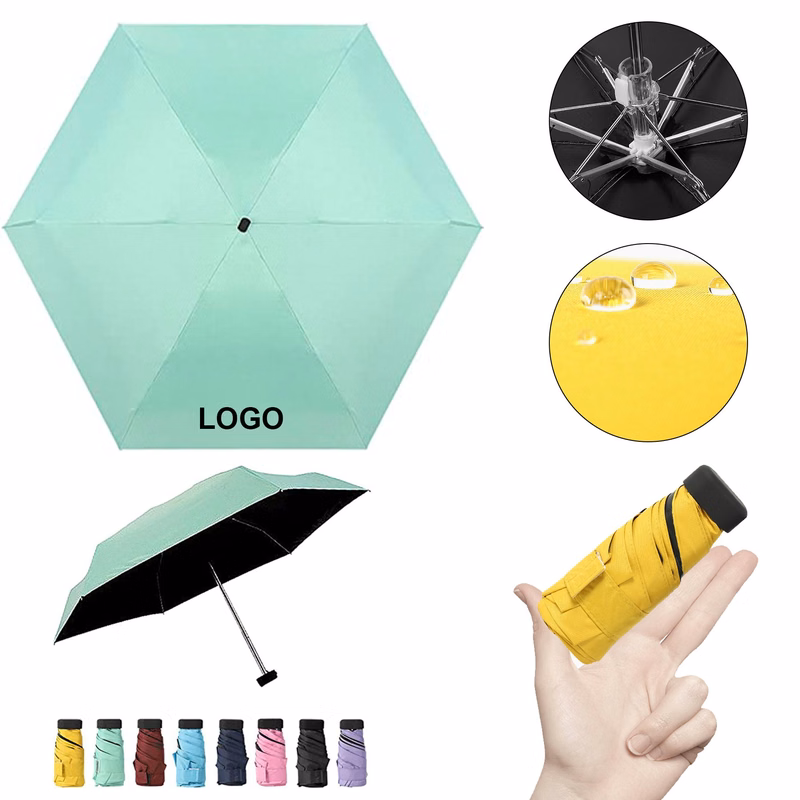 Mini Compact Folding Pocket Umbrella