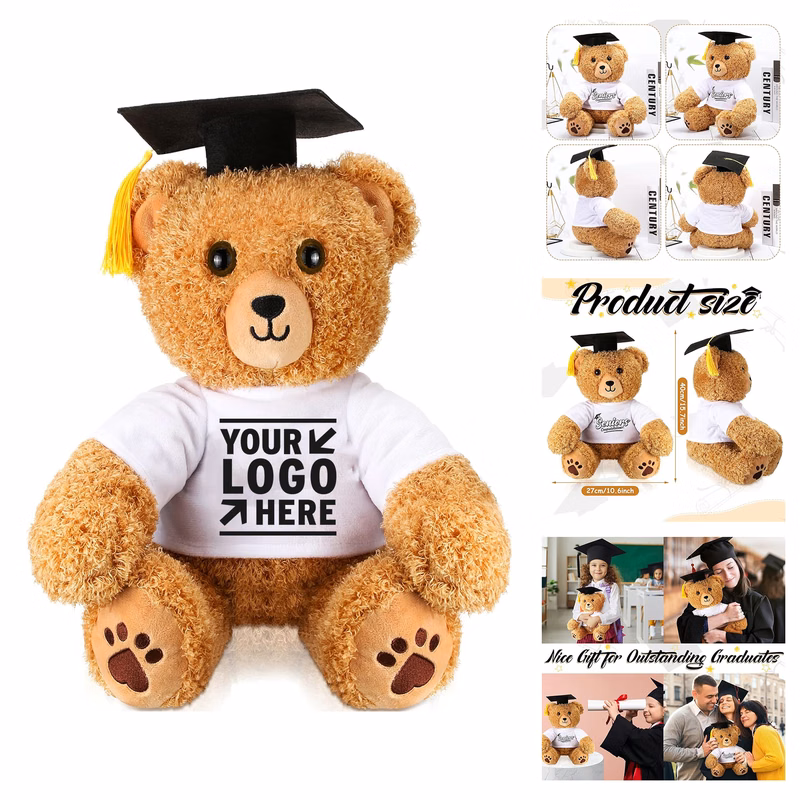Graduation Plush Bear Toy