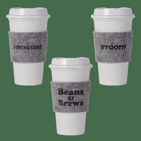 Spruce Felt Cup Sleeve