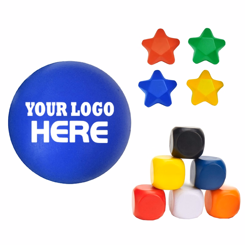 Star Stress Reliever Round Ball