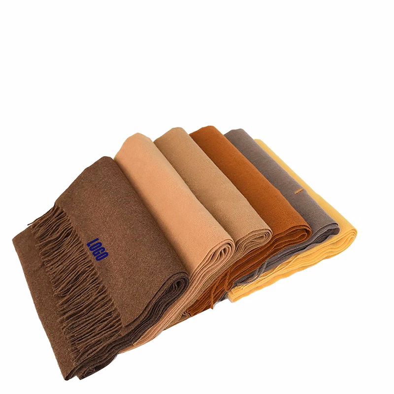 Winter men's and women's faux cashmere scarf