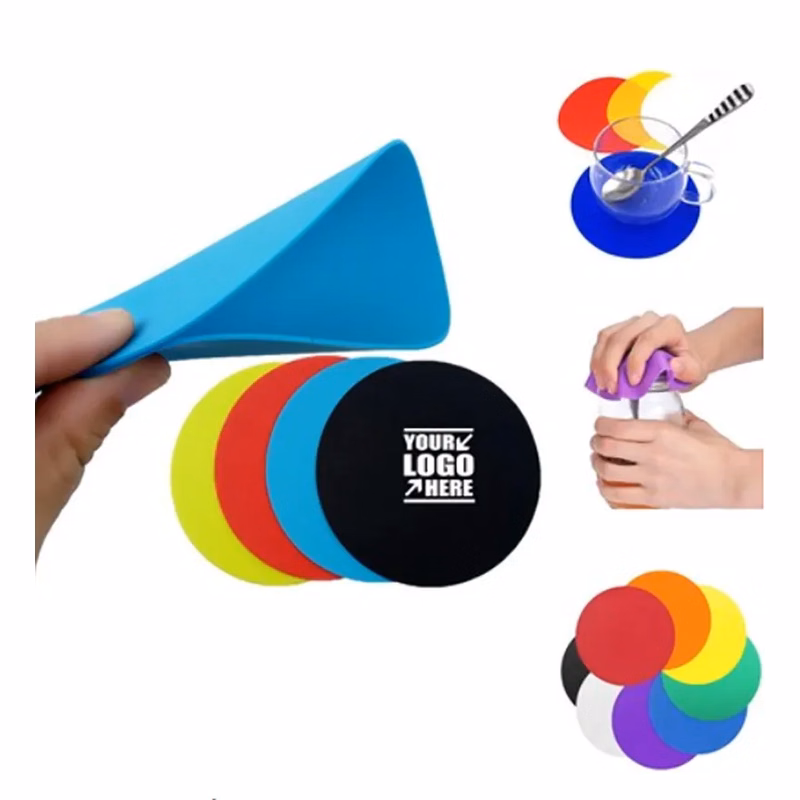 Round Silicone Bottle Opener